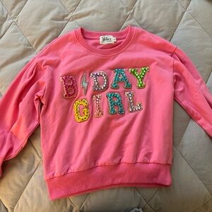 Lola + the boys bday girl top only